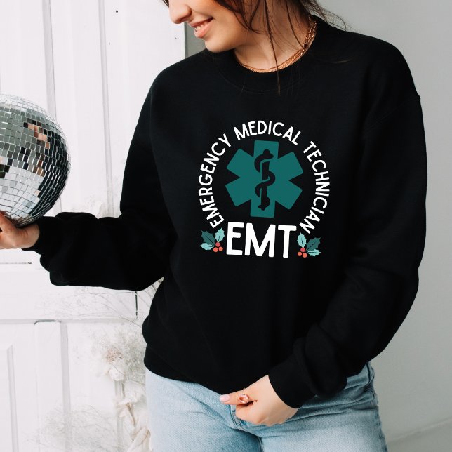 Emergency  Christmas gift for EMT and Paramedics Sweatshirt (Creator Uploaded)
