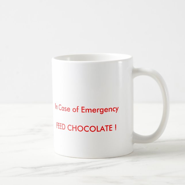 Emergency Coffee Mug (Right)