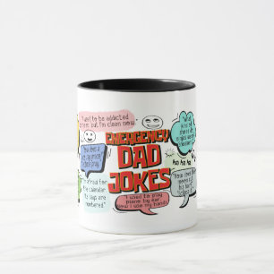 Emergency Dad Jokes Mug