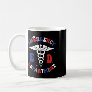 Emergency Department 4th Of July American Gift For Coffee Mug