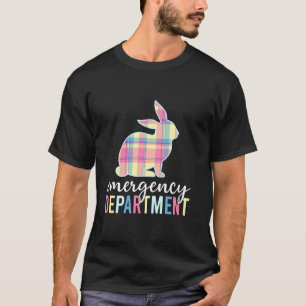 Emergency Department Bunny Emergency Room ER Nurse T-Shirt