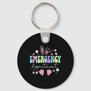 Emergency Department Easter Er Nurse Emergency Roo Key Ring