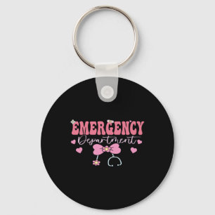 Emergency Department Emergency Nurse Emergency Roo Key Ring