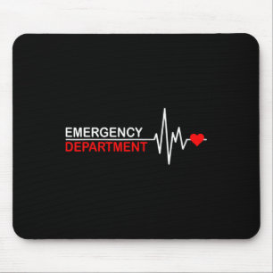 Emergency Department Emergency Room Healthcare Nur Mouse Pad