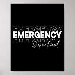 Emergency Department Emergency Room Healthcare Nur Poster
