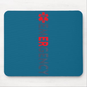Emergency department emergency room nurse er nurse mouse pad