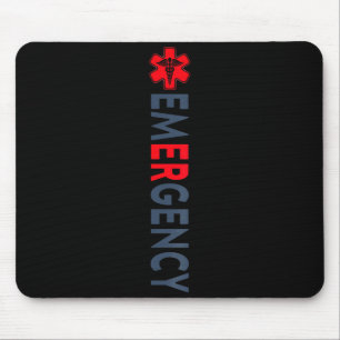 Emergency Department Emergency Room Nurse ER Nurse Mouse Pad