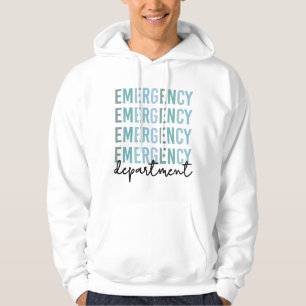 Emergency Department ER Staff ER Nurse ER Tech Hoodie
