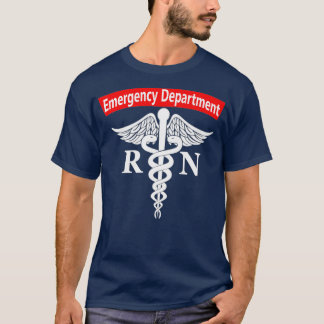 Emergency Department Nursing ER Registered Nurse R T-Shirt