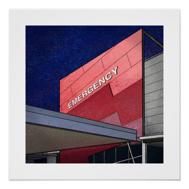 Emergency Department Poster (Front)