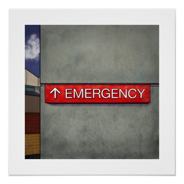 Emergency Department Poster (Front)