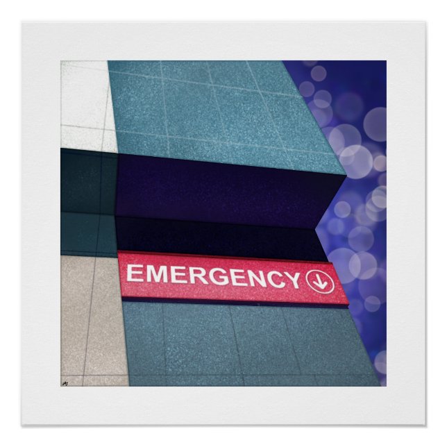 Emergency Department Poster (Front)