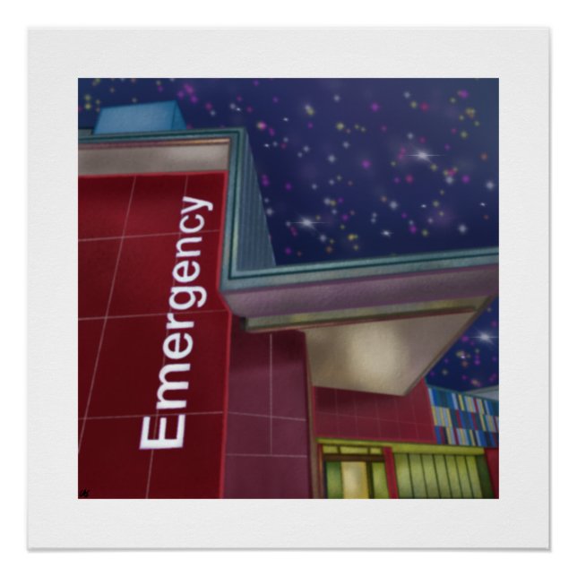 Emergency Department  Poster (Front)