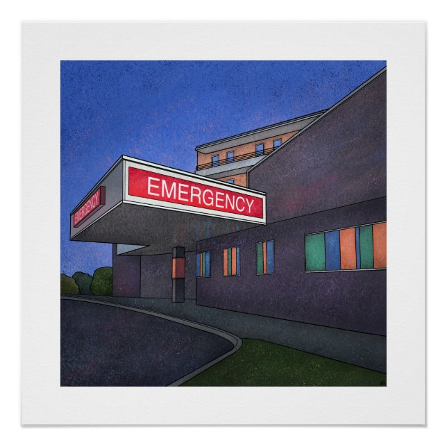 Emergency Department Poster (Front)
