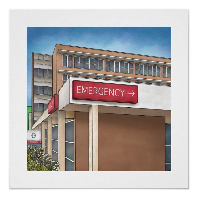 Emergency Department Poster (Front)