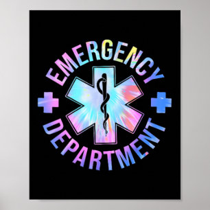 Emergency Department Shirt Emergency Room Healthca Poster