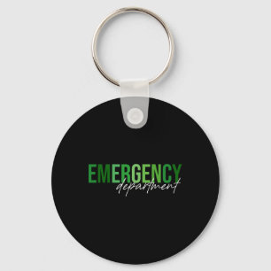 Emergency Department St Patricks Day Emergency Roo Key Ring