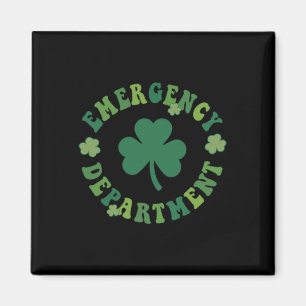 Emergency Department St Patricks Day Emergency Roo Magnet