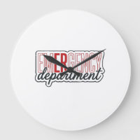 Emergency Department Typography Shirt Design_1