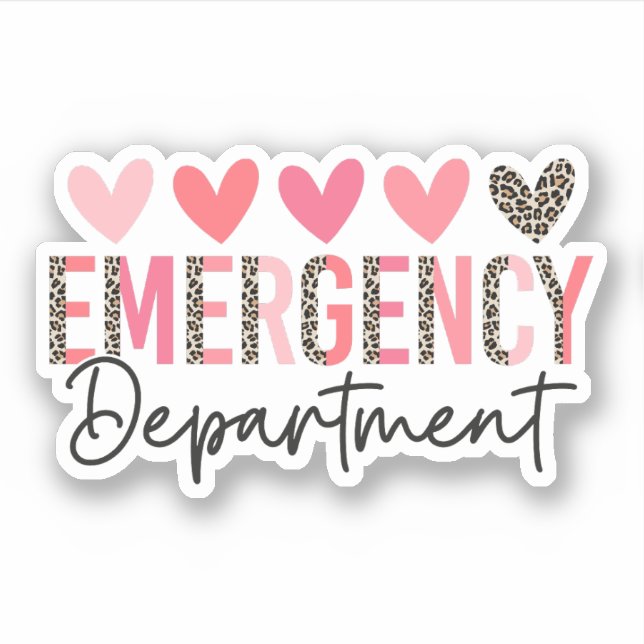 Emergency Department Valentines Day Er Nurse (Front)