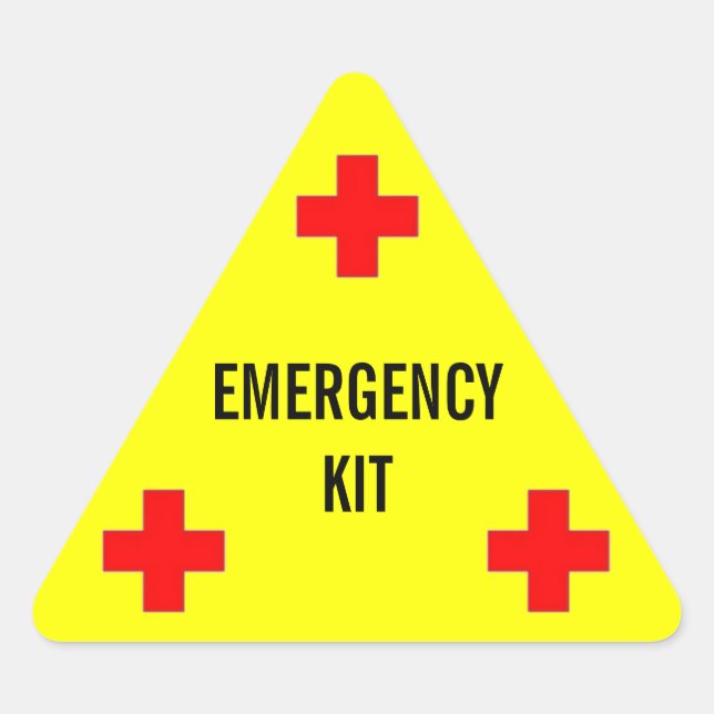 Emergency Kit Label (Front)