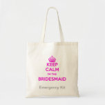 Emergency Kit Tote<br><div class="desc">The essential Emergency Kit Bag for your Bridesmaid to fill with all those things you might need,  stain remover,  sewing kit,  band aids,  hair grips,  the list goes on!</div>