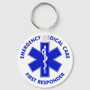 Emergency Medical Care First Responder Key Ring
