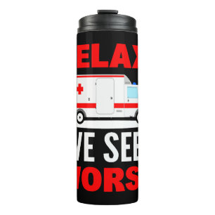 Emergency Medical Services Ambulance Driver Thermal Tumbler