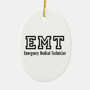 Emergency Medical Technician Ceramic Tree Decoration