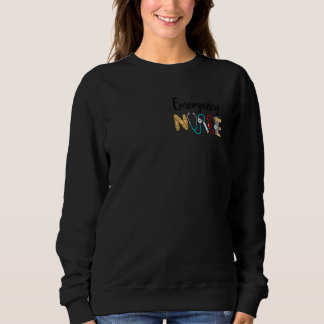 Emergency Nurse Appreciation Pocket Nurse Week Sweatshirt