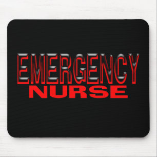EMERGENCY NURSE MOUSE PAD