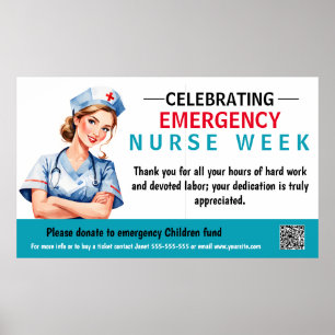 Emergency Nurses week is observed yearly Poster