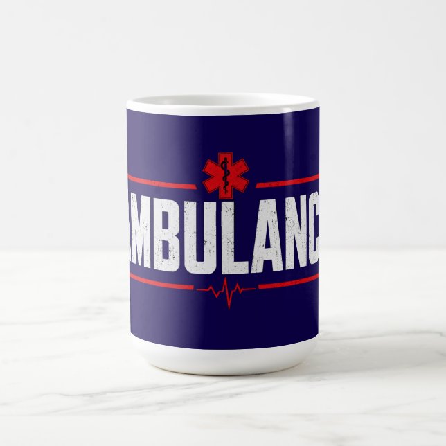 🚑 Emergency Response Coffee Mug (Center)