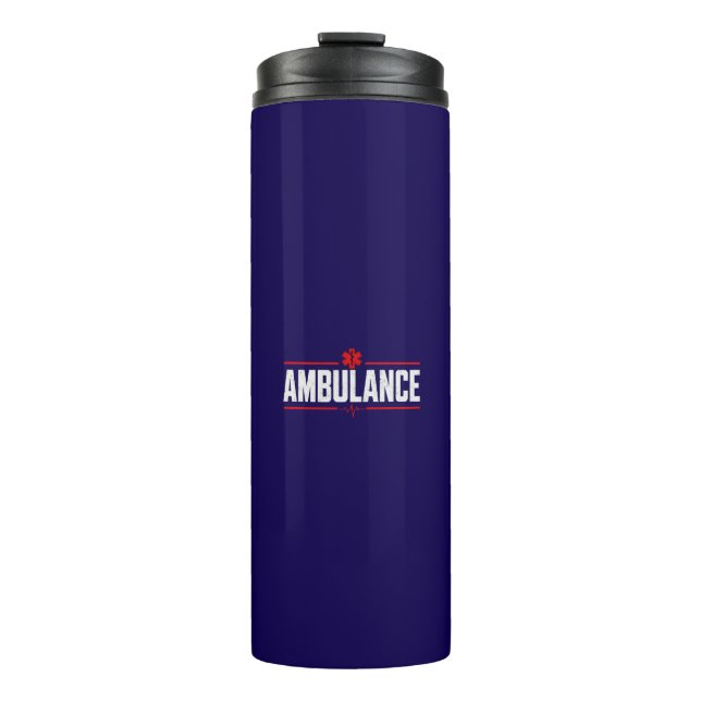 🚑 Emergency Response Thermal Tumbler (Front)