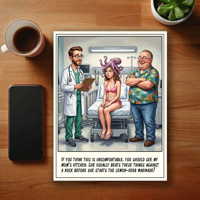 Emergency Room Adventures Cartoon Postcard (Creator Uploaded)