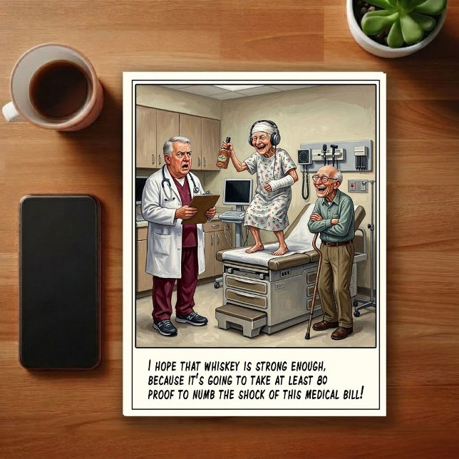 Emergency Room Adventures Cartoon Postcard (Creator Uploaded)