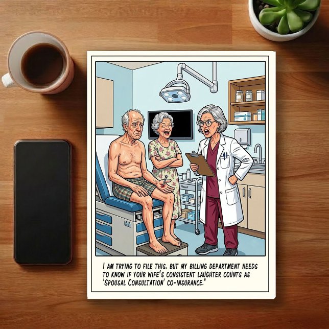 Emergency Room Adventures Cartoon Postcard (Creator Uploaded)