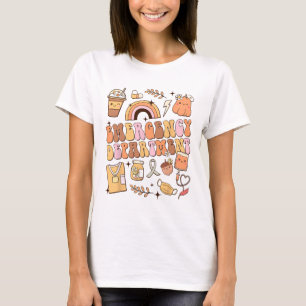 Emergency Room Er Rn Nurse Department Halloween Au T-Shirt
