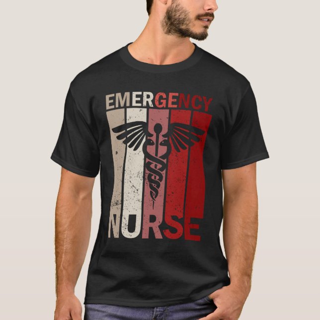 Emergency Room Nurse - ER Nurse T-Shirt (Front)
