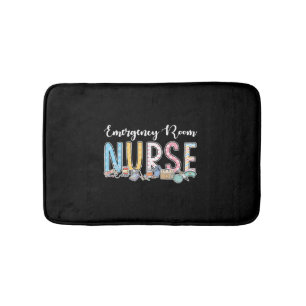 Emergency Room Nurse Gift Idea Bath Mat