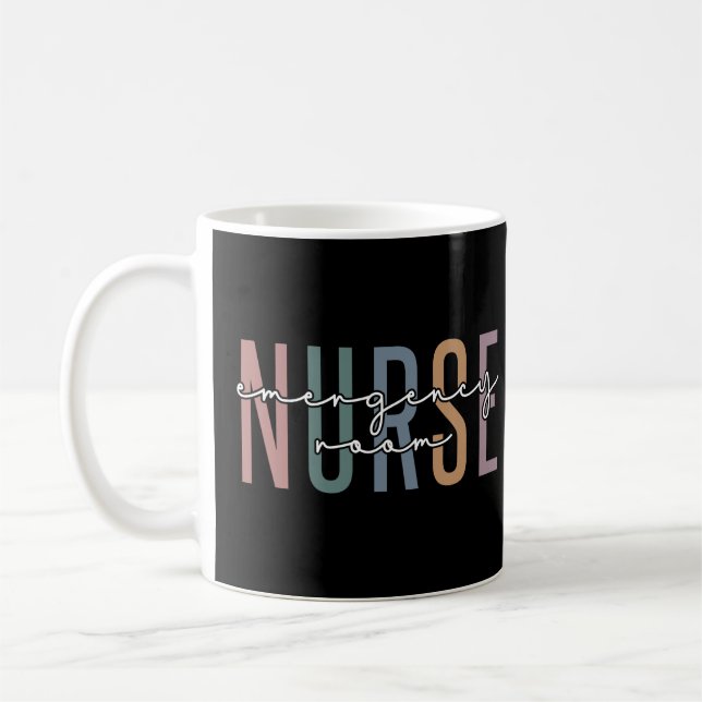 Emergency Room nurse RN Future nurse gifts Coffee Mug (Left)