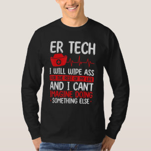 Emergency Room Technician Essentials ER Nurse Badg T-Shirt