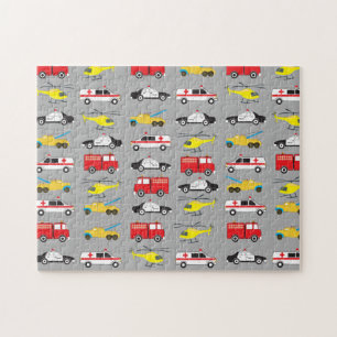 Emergency Vehicles Transportation  Jigsaw Puzzle