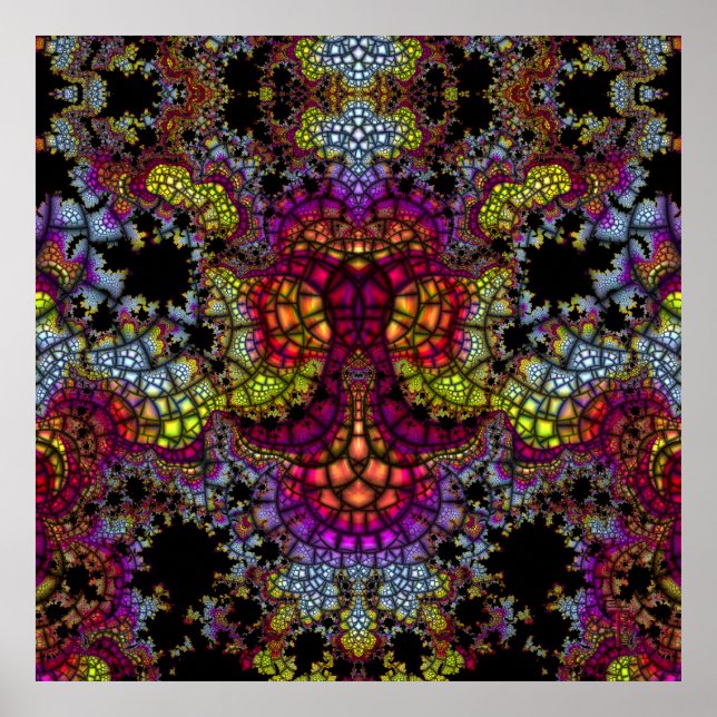 Emergent Mosaic Anchor V 1  Art Print (Front)