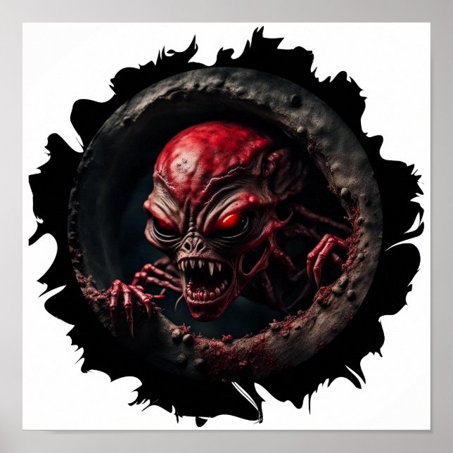 Emerging Alien Poster (Front)