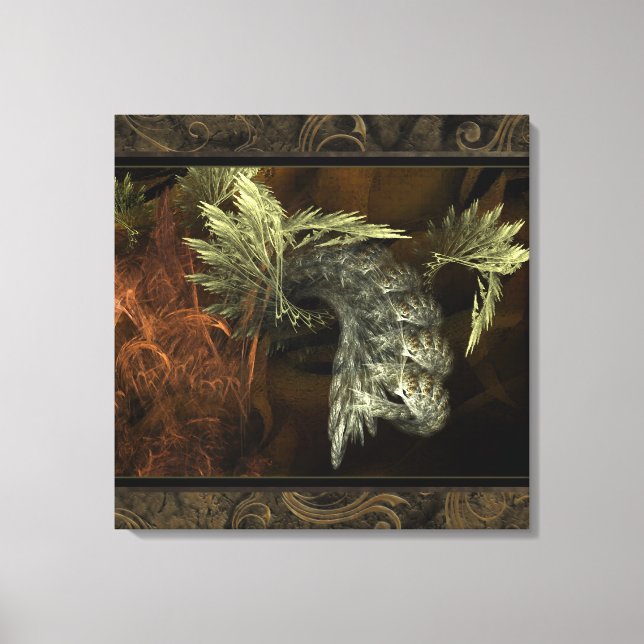 Emerging Fractal Wall Art (Front)