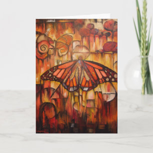 Emerging Wings of Autumn - Greeting Card