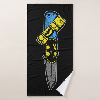 Emerson Knives CQC-7 Bat Utility Knife T-Shirt Tru Bath Towel