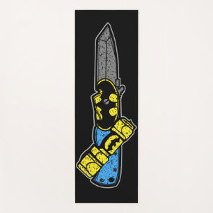 Emerson Knives CQC-7 Bat Utility Knife T-Shirt Tru Yoga Mat