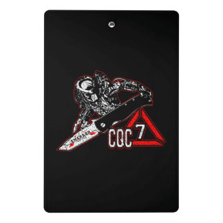 Emerson Knives CQC-7 Predator White Golf Towel Not Mini Clipboard